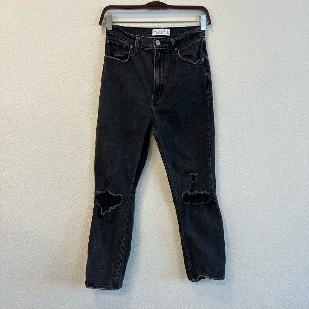 Abercrombie & Fitch The Ankle Straight Ultra High Rise 172
